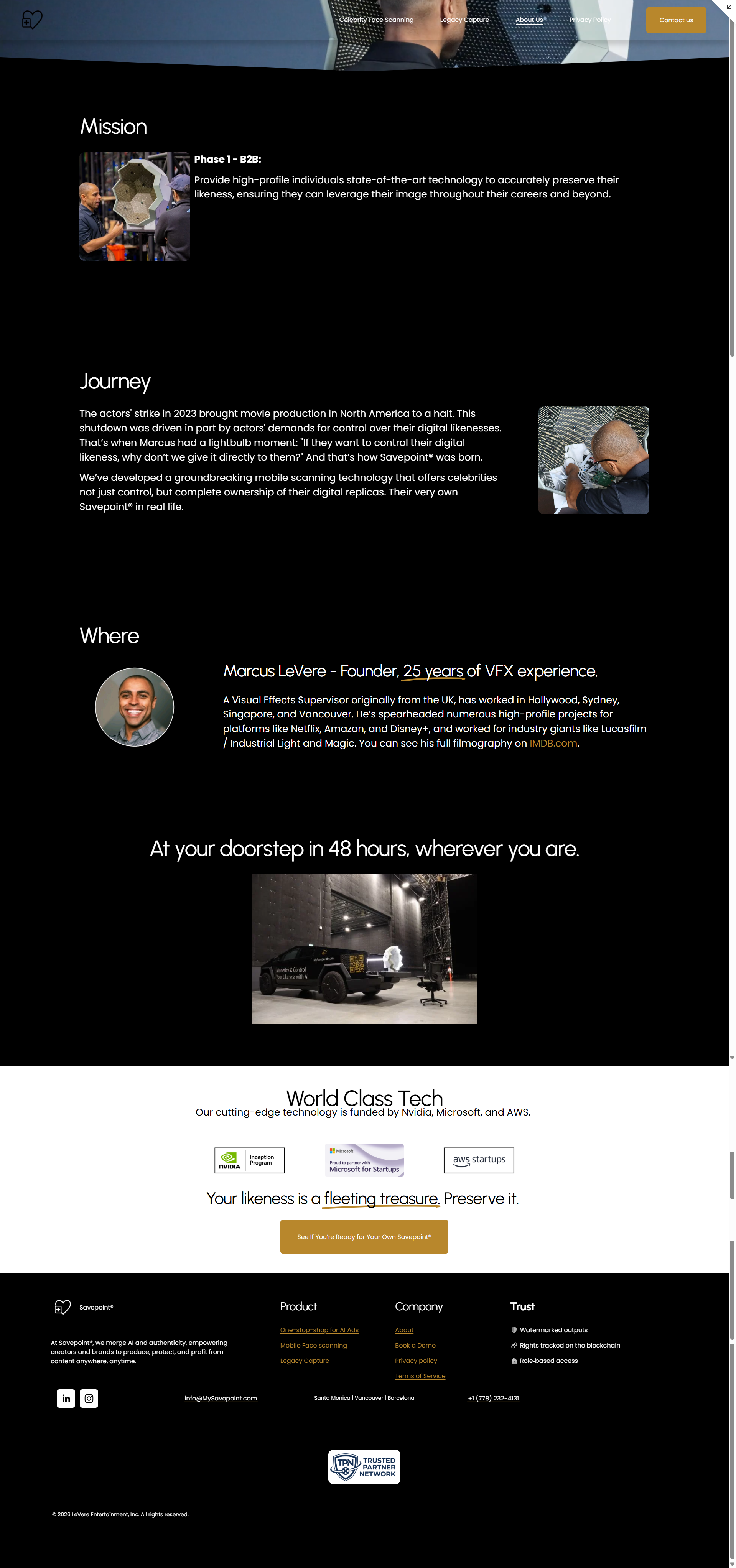 MySavepoint.com old website — dated template before rebuild